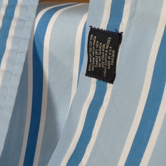 Men's Burberry London Cotton Button Down Dress Shirt - Picture 6 of 16